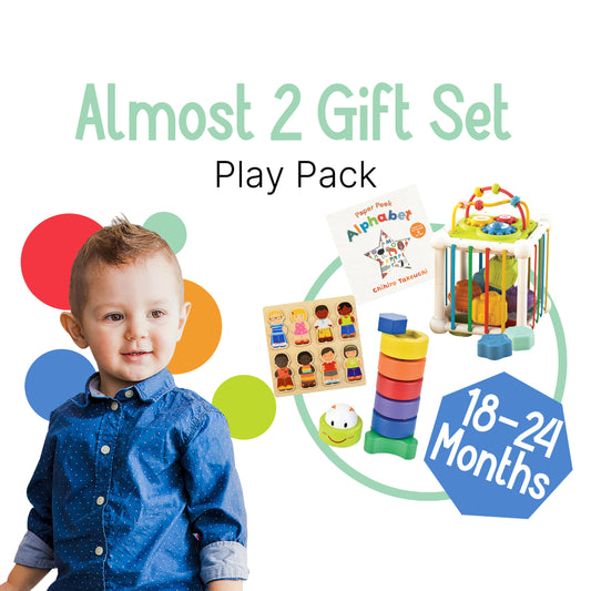 18-24 MONTHS TODDLER PLAY PACK - ALMOST 2 GIFT SET