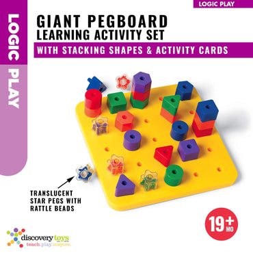 GIANT PEGBOARD Learning Activity Set