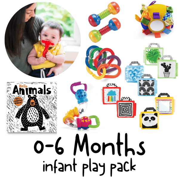 0 6 MONTHS INFANT PLAY PACK WELCOME TO THE WORLD Discovery Toys