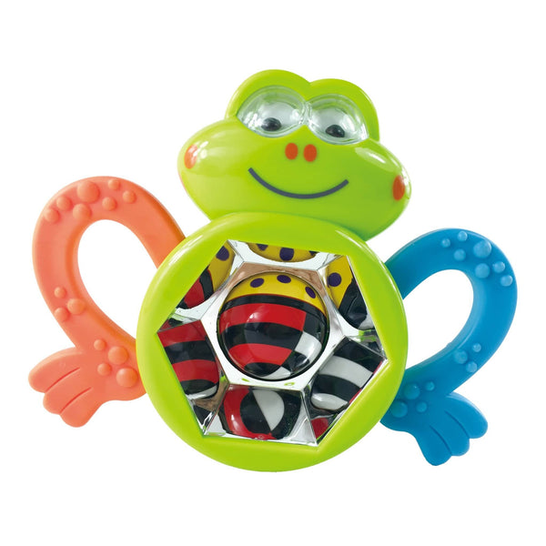 Toy frog rattle, Teething Ring