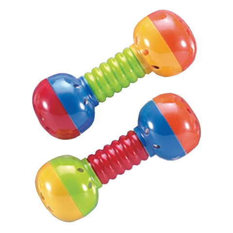BABY BARBELLS Newborn Infant Rattle Set - Discovery Toys
