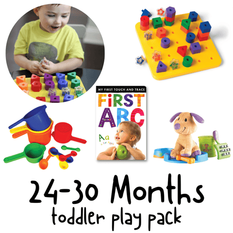 24-30 MONTHS TODDLER PLAY PACK - 2nd BIRTHDAY GIFT SET - Discovery Toys