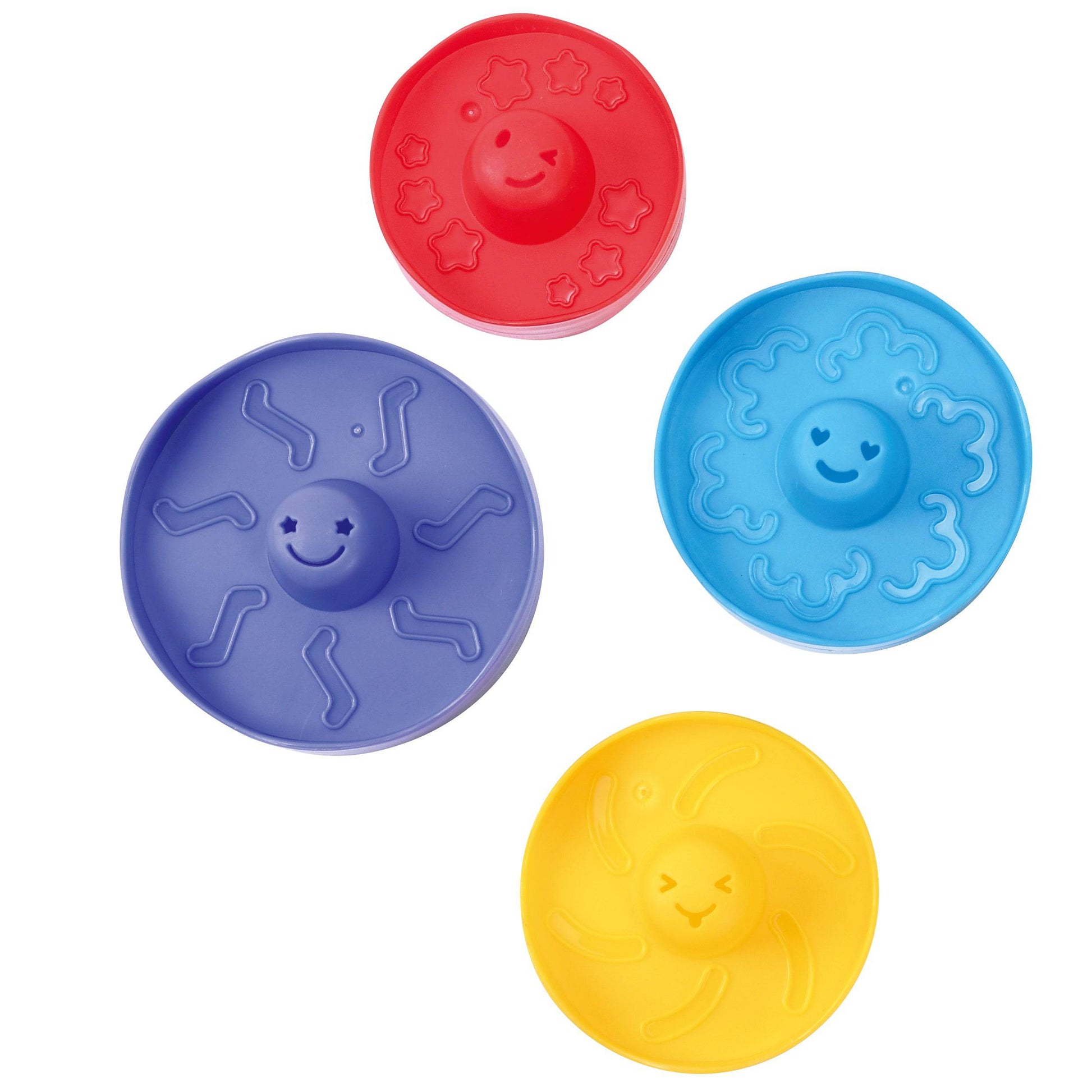 STACK & SPIN - Spinning Tops for Toddlers - Educational Toy 2 - 3 Years - Discovery Toys