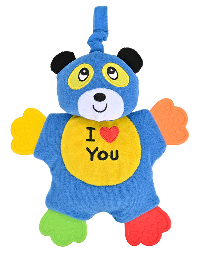 SQUEAKER BEAR Plush Infant Sensory Toy - Discovery Toys