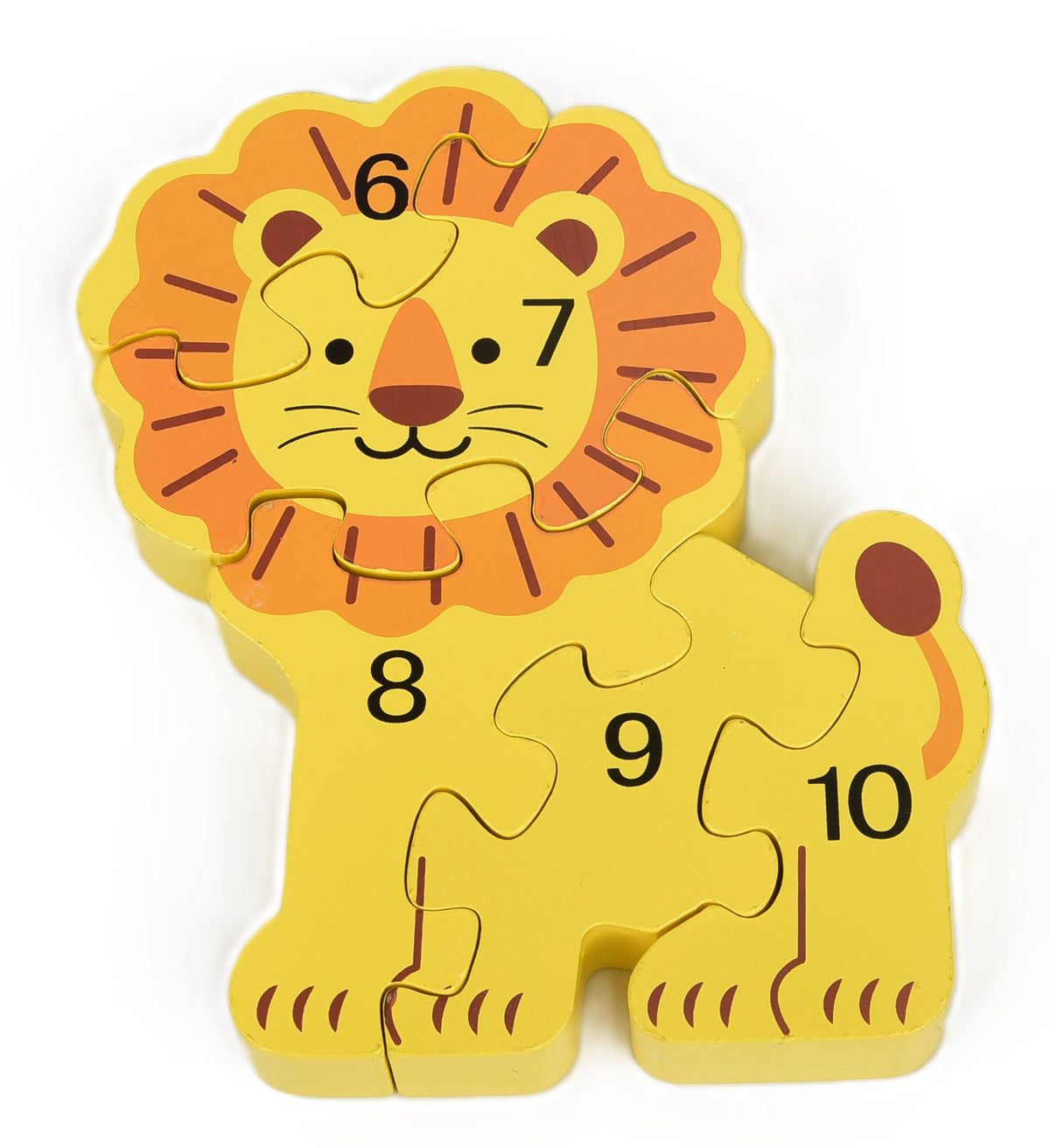 ZOO PUZZLE –Lion 3D Wood Chunky Puzzle