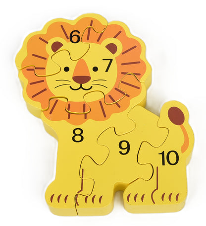 ZOO PUZZLE –Lion 3D Wood Chunky Puzzle