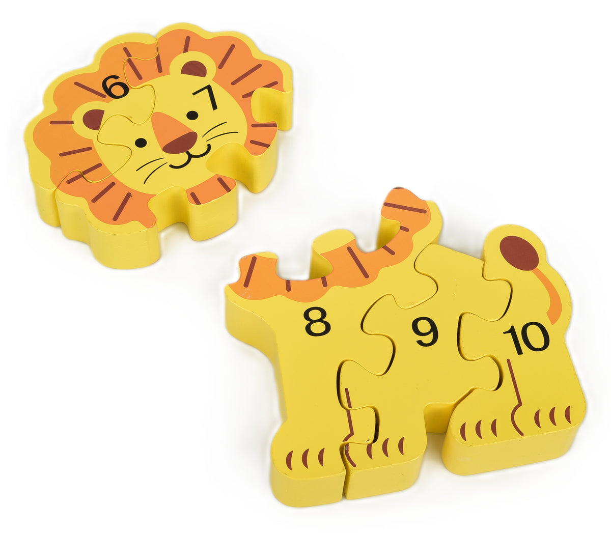 ZOO PUZZLE –Lion 3D Wood Chunky Puzzle
