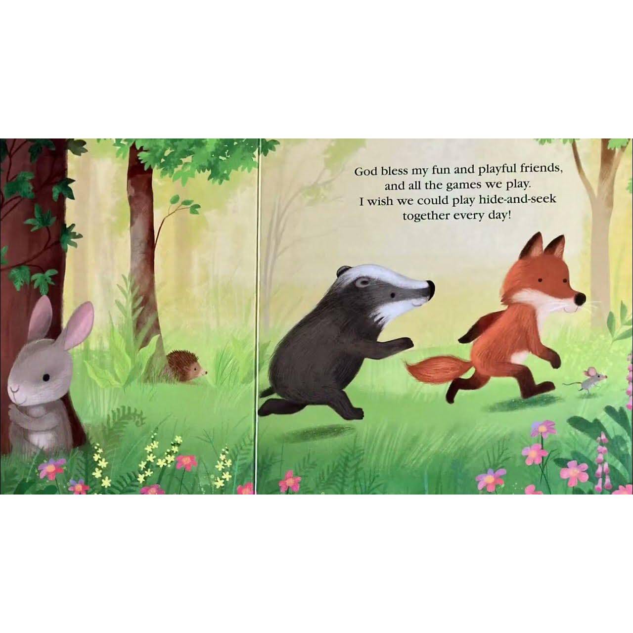 GOD BLESS YOU, LITTLE ONE - Bedtime Prayer Board Book for Kids - Discovery Toys
