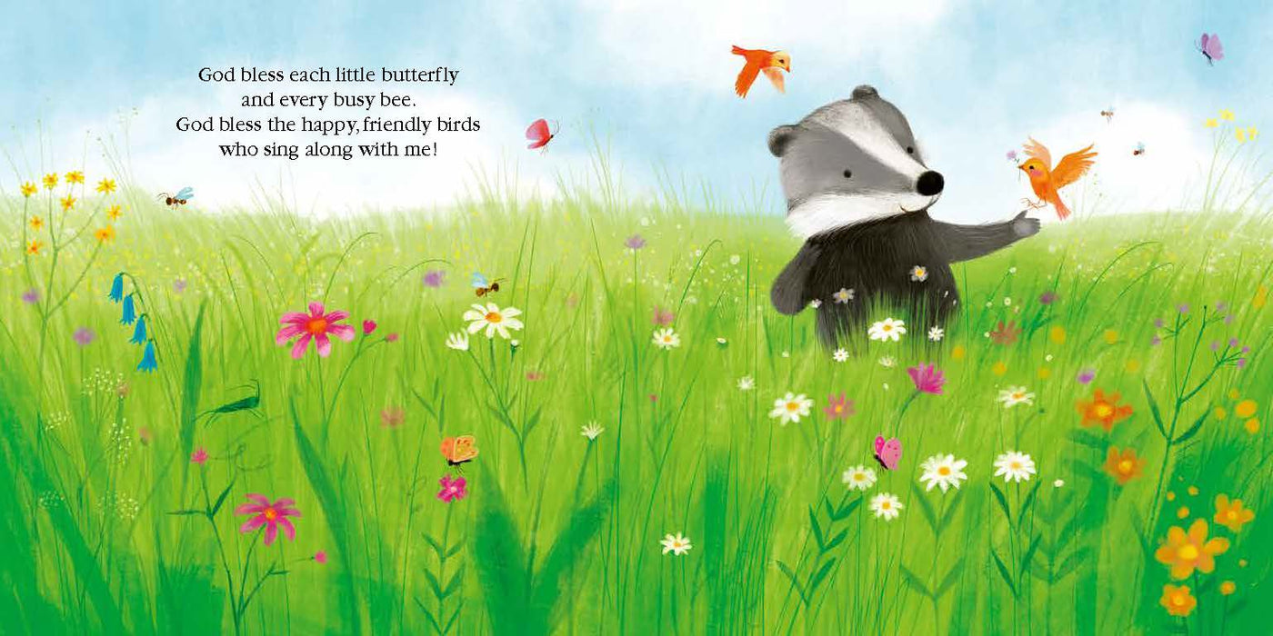 GOD BLESS YOU, LITTLE ONE - Bedtime Prayer Board Book for Kids - Discovery Toys