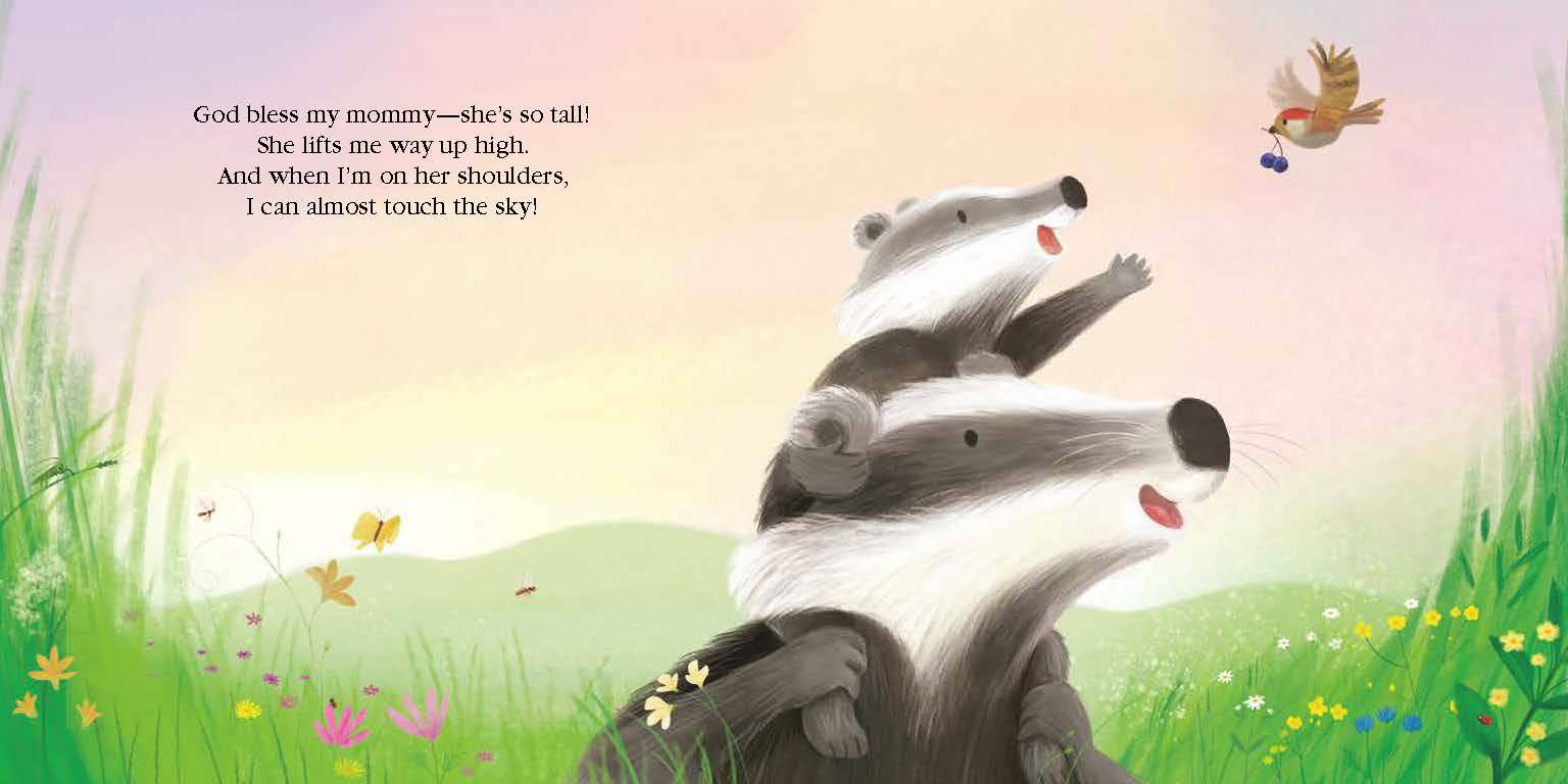 GOD BLESS YOU, LITTLE ONE - Bedtime Prayer Board Book for Kids - Discovery Toys