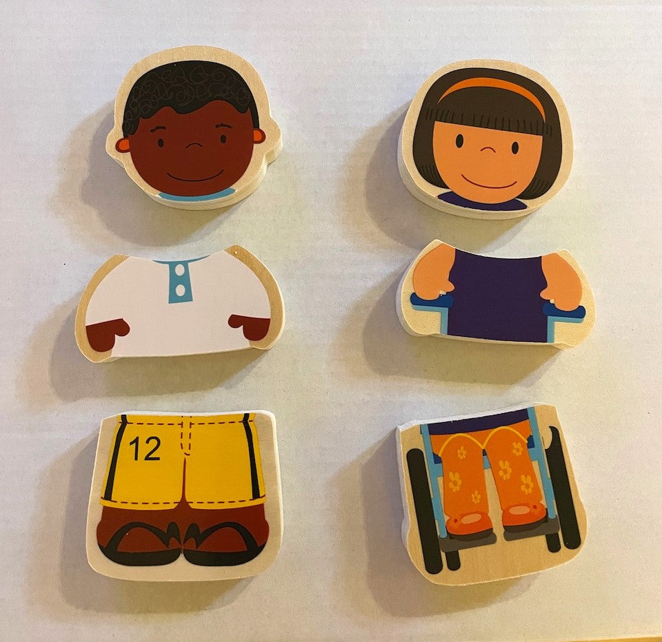 WE ALL BELONG CHUNKY Diversity Inclusive Wood Puzzle - Discovery Toys