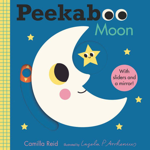 PEEKABOO MOON Slider Board Book - Infant Board Book for Newborns & Toddlers - Discovery Toys