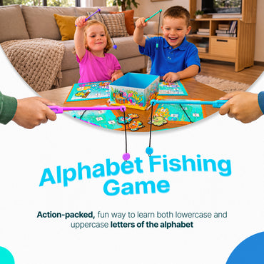 AB SEAS Magnetic Alphabet Fishing Game
