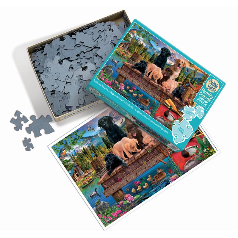 PUPS DUCKS Family Jigsaw Puzzle Discovery Toys