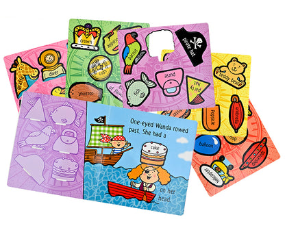 AHOY, PIRATE PETE Change-a-Story Book - Discovery Toys