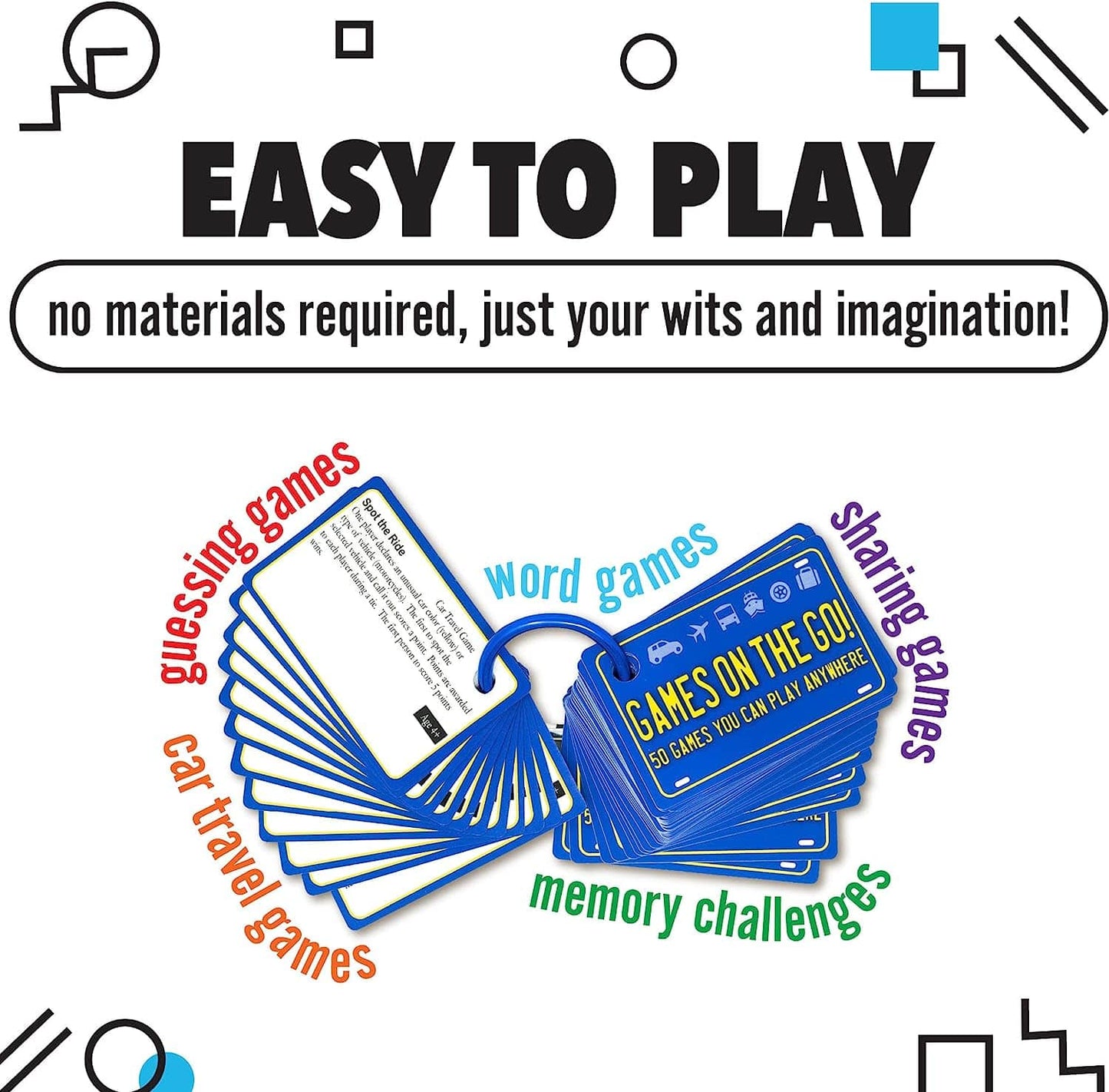 GAMES ON THE GO Travel Game Set for All Ages - Discovery Toys