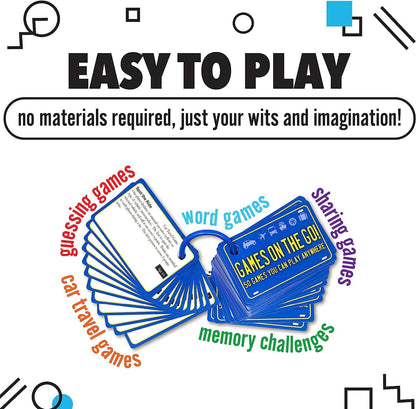 GAMES ON THE GO Travel Game Set for All Ages - Discovery Toys