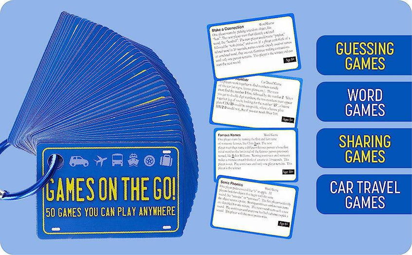 GAMES ON THE GO Travel Set - Discovery Toys