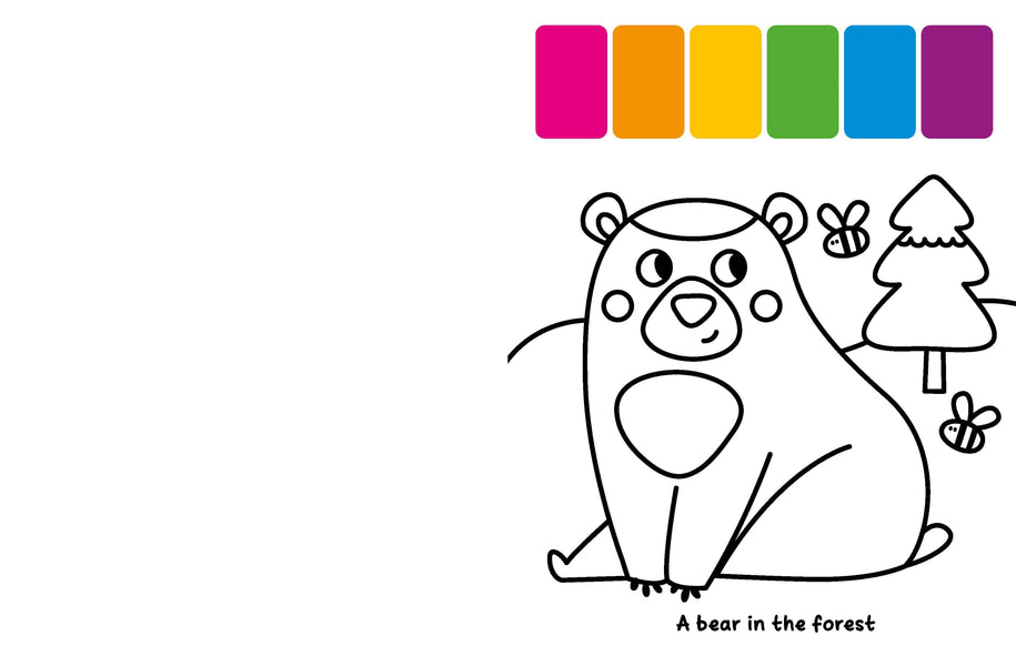 MY FIRST PAINTING BOOK – Adorable Animals - Discovery Toys