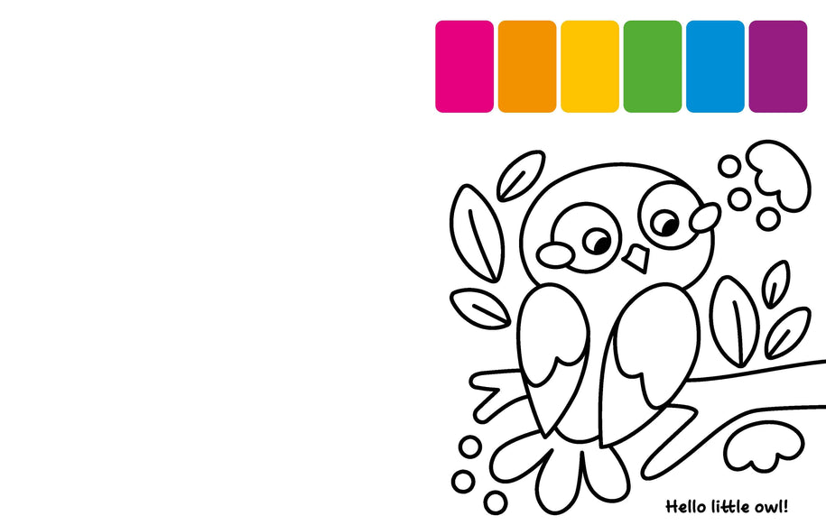 MY FIRST PAINTING BOOK – Adorable Animals - Discovery Toys