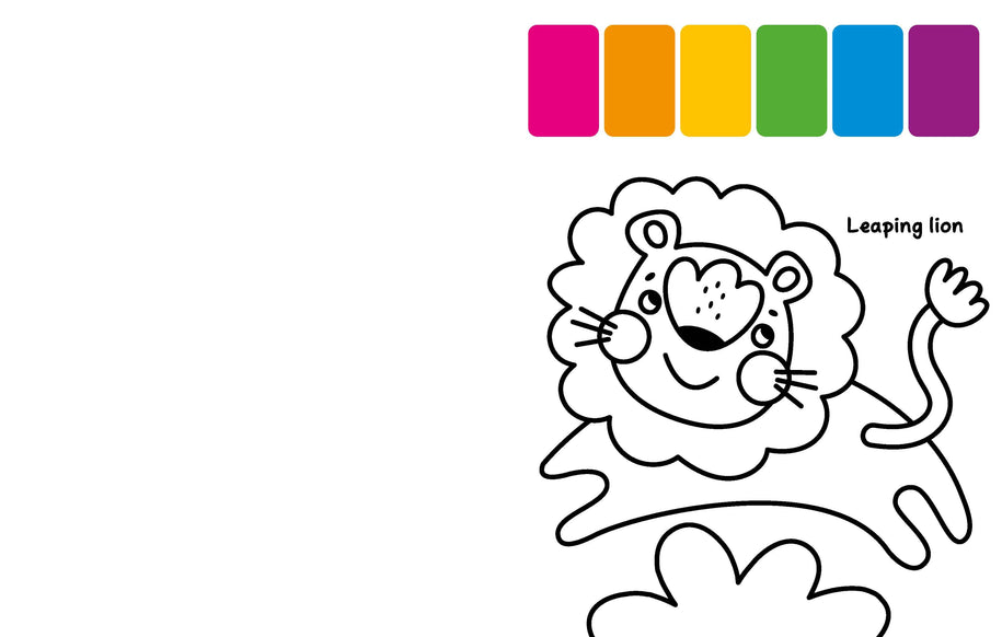 MY FIRST PAINTING BOOK – Adorable Animals - Discovery Toys