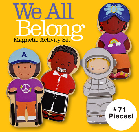 WE ALL BELONG Magnetic Activity Set - Discovery Toys
