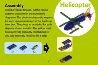 CRYSTAL BRIX 3-in-1 Light Up Aircraft