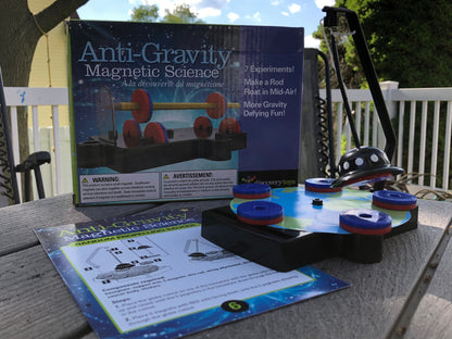ANTI-GRAVITY MAGNETIC SCIENCE Experiment Kit - Discovery Toys