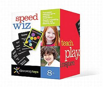 SPEED WIZ Category Family Card Game 8 Years & Up - Discovery Toys