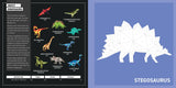 MY STICKER PAINTINGS – Dinosaurs