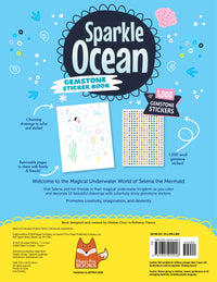 SPARKLE OCEAN GEMSTONE STICKER BOOK