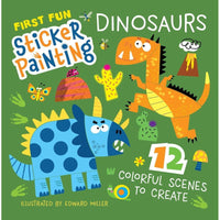 FIRST FUN STICKER PAINTING: DINOSAURS - Discovery Toys