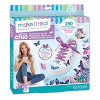 STICKER CHIC: BUTTERFLY BLING Shoe Stickers for Tweens - Discovery Toys