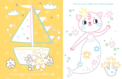 SPARKLE OCEAN GEMSTONE STICKER BOOK - Discovery Toys