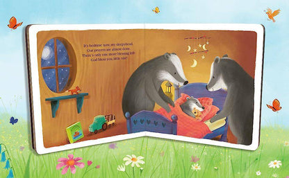 GOD BLESS YOU, LITTLE ONE - Bedtime Prayer Board Book for Kids - Discovery Toys