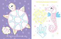 SPARKLE OCEAN GEMSTONE STICKER BOOK - Discovery Toys