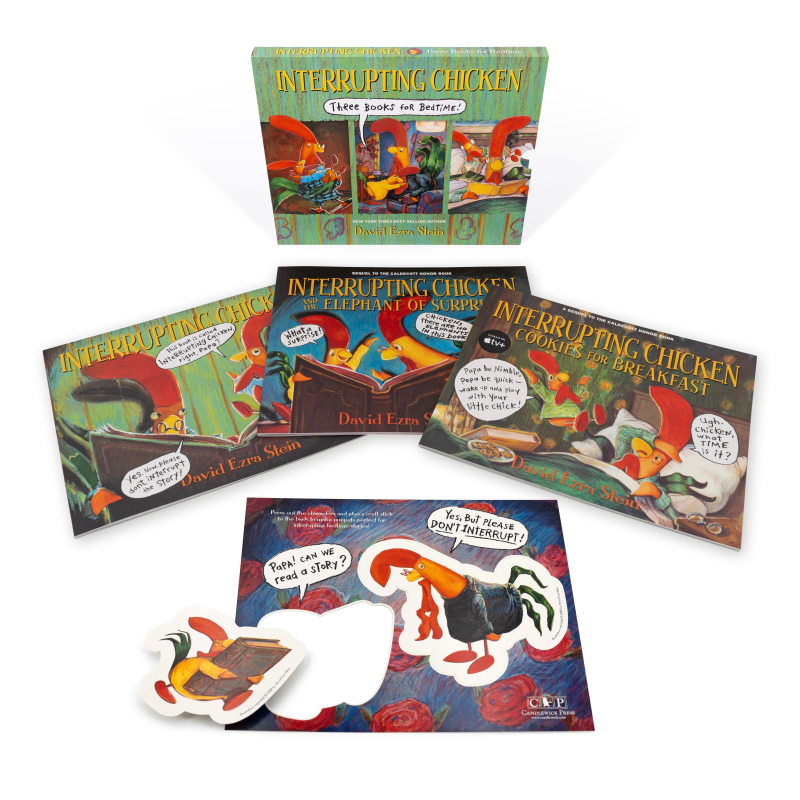 INTERRUPTING CHICKEN: THREE BOOKS FOR BEDTIME - Discovery Toys