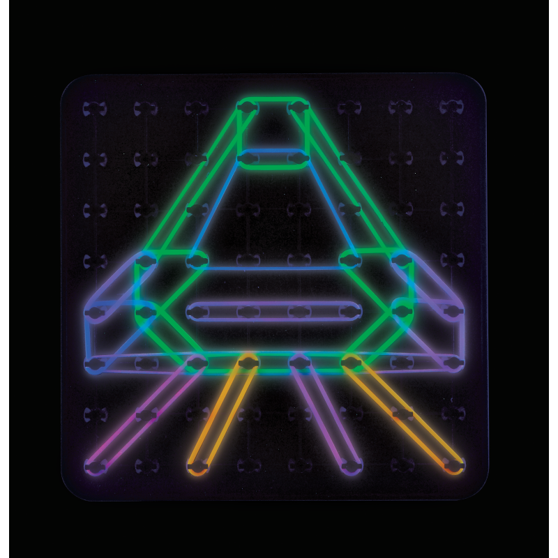 STEM EXPLORERS GEO-GLOW ART