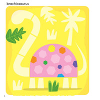 FIRST FUN STICKER PAINTING: DINOSAURS - Discovery Toys