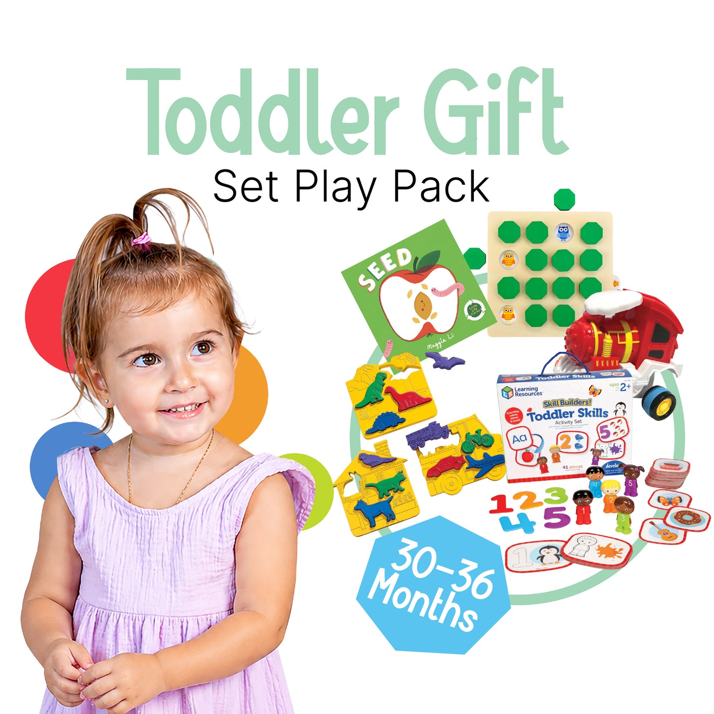 30-36 MONTHS PRE SCHOOL PLAY PACK Gift Set