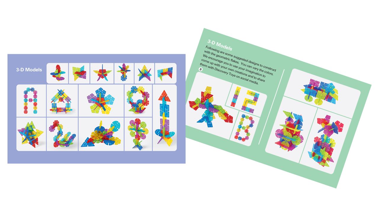GEO FLAKES ACTIVITY SET Building Construction Play - Discovery Toys