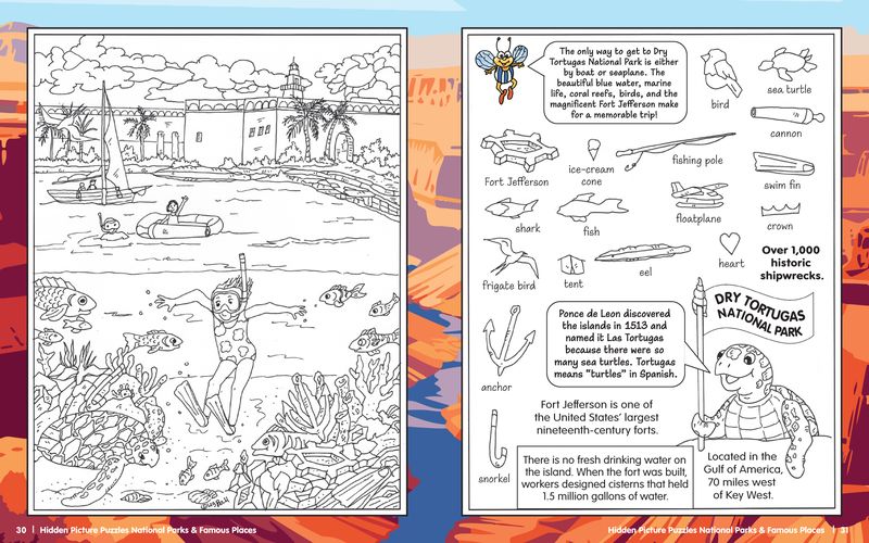 HIDDEN PICTURE PUZZLES: NATIONAL PARKS & FAMOUS PLACES - Discovery Toys