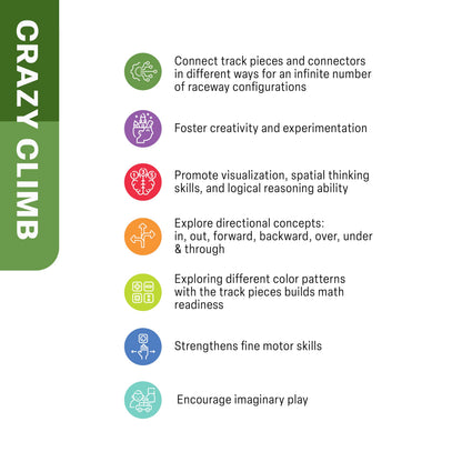 CRAZY CLIMB TRACK DIY Raceway