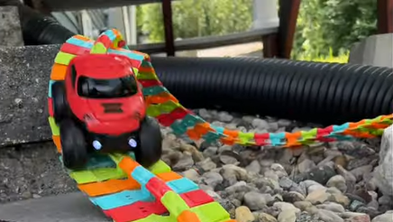 CRAZY CLIMB TRACK DIY Raceway - Discovery Toys