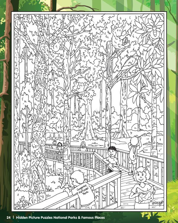 HIDDEN PICTURE PUZZLES: NATIONAL PARKS & FAMOUS PLACES - Discovery Toys