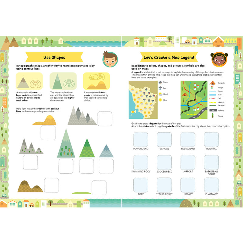 ALL ABOUT MAPS Amazing Activity Book - Discovery Toys