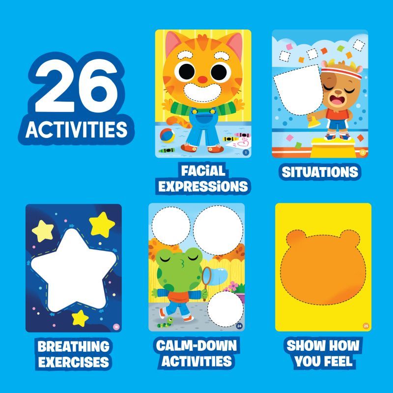 PLAYFOAM SHAPE & LEARN FEELINGS