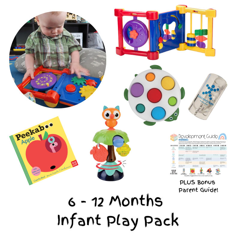 6 12 MONTHS INFANT PLAY PACK WELCOME TO THE WORLD Discovery Toys