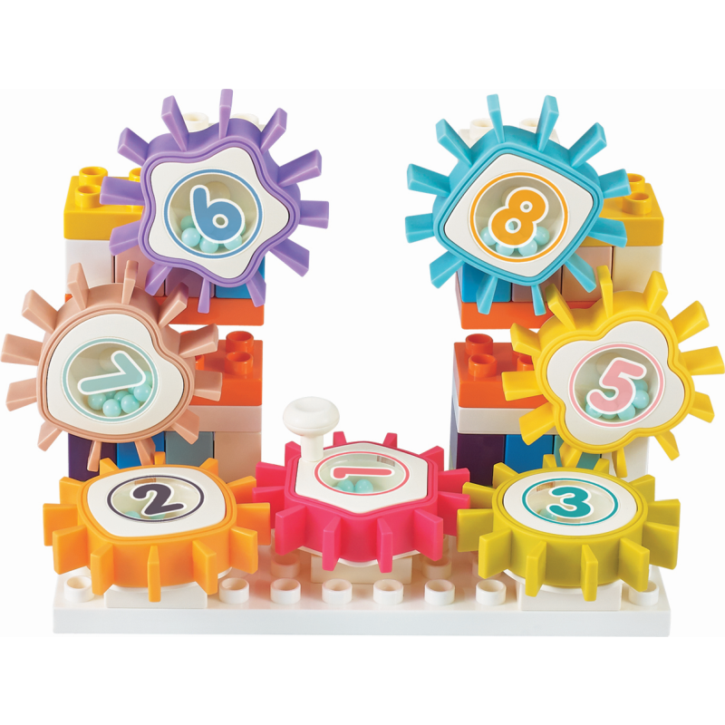 WHIRLY GEARS Building Set - Discovery Toys