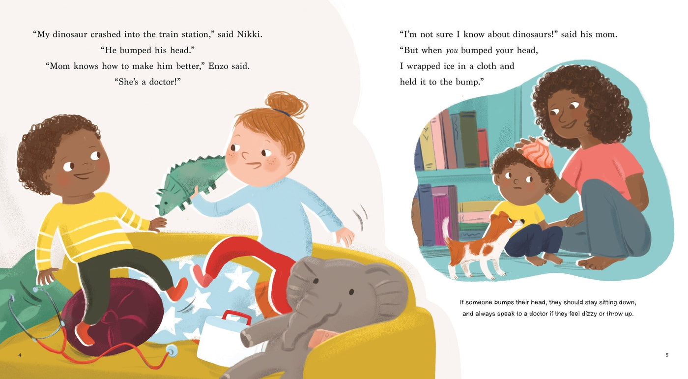 WE CAN HELP!  A First Book of First Aid - Discovery Toys